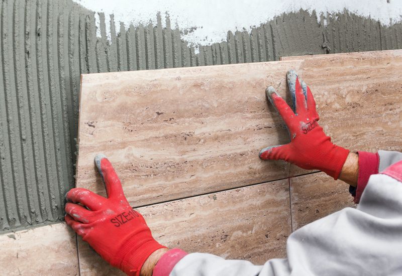 Tile Work in Progress